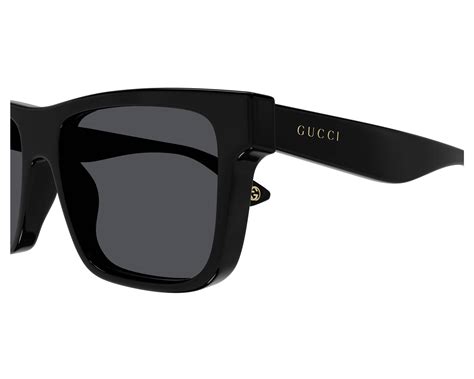 Occhiali da sole Gucci GG1618S 001 Nero Lucido – Milleocchiali 